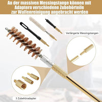107tlg Waffenpflege Waffenreinigungsset Pistole Reinigungsset