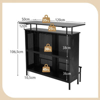 Bartisch Küche Küchentheke Gartenbar Theke 120cm