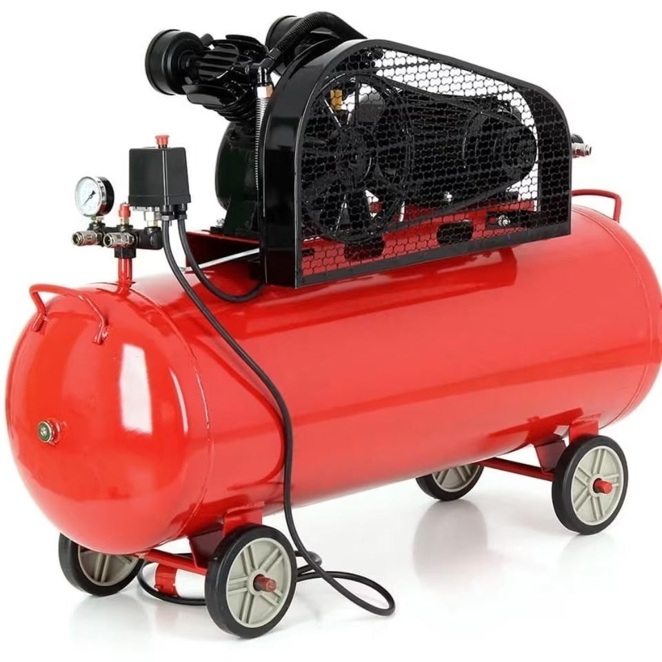 Öl-Kompressor 200L 5,2KM 590l/min 8 bar 400V 2-Zylinder Separator