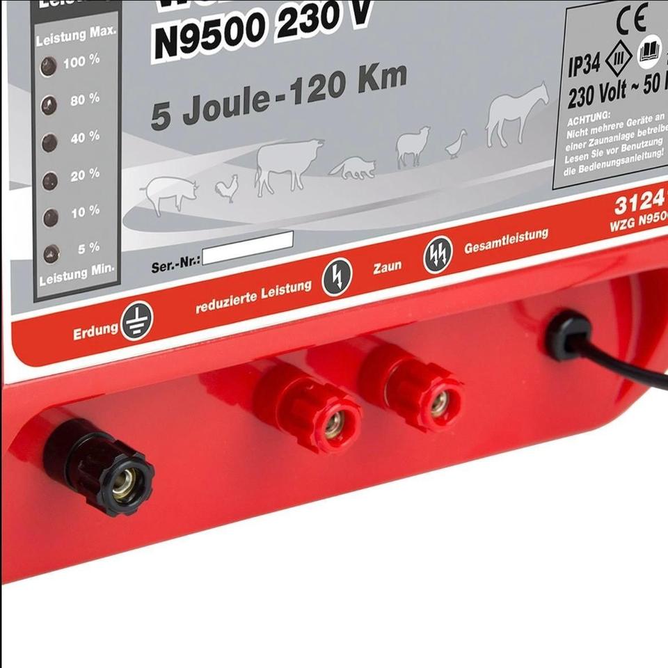 Weidezaungerät Elektrozaungerät Weidegerät 5 Joule 120km