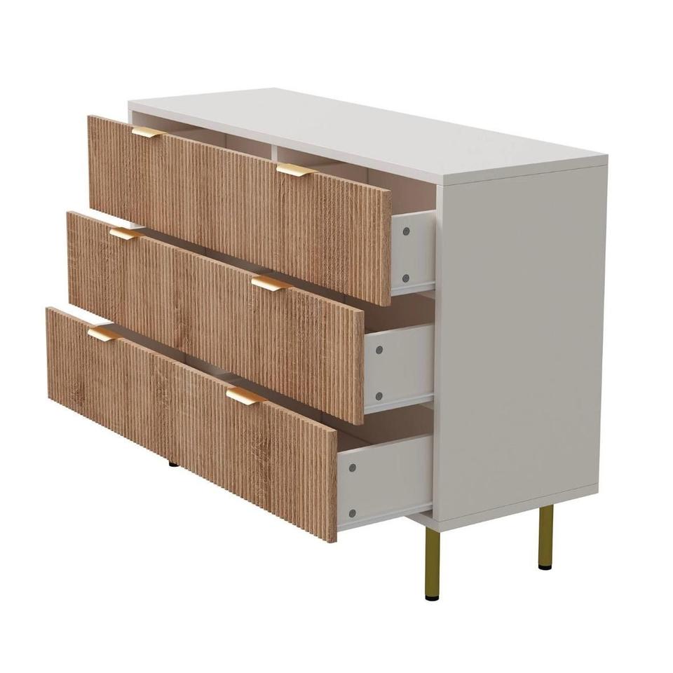 Kommode Schubladenkommode Schrank Holzoptik