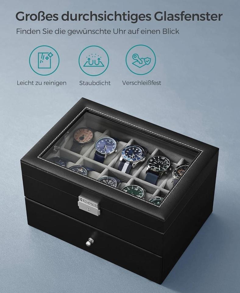20 Uhren Uhrenbox Uhrenkasten Uhrenkoffer