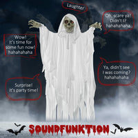 Halloween Dekoration Gespenst Soundfunktion Spezialeffekte 153cm