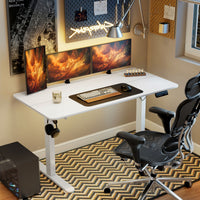 Stehpult Höhenverstellbar Computertisch Schreibtisch 140x70x116cm Tisch