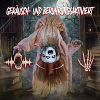 Halloween Animatronic Geist Deko Skelett Berührungssensor Dekoration