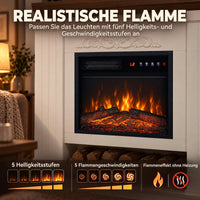 Elektrokamin Kaminsims 1800W Flammeneffekt Fernbedienung