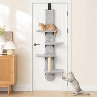 Katzenkletterwand Wandkratzbaum Sisal Kratzstamm Katzentreppe