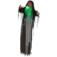 Halloween Monster Dekoration 183cm Soundeffekte Leuchtaugen Animiert