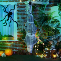 Halloween Mumie 170cm Soundfunktion Bewegungssensor LED-Lichter Deko