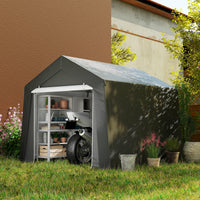Carport Zeltgarage 3x3m Garagenzelt Zelt Belüftungsfenster Wasserdicht