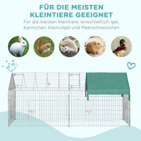 Freigehege Kleintiergehege Laufgitter Meerschweinchen 220x103x103cm