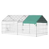 Freigehege Kleintiergehege Laufgitter Meerschweinchen 220x103x103cm