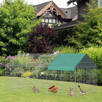 Freigehege Kleintiergehege Laufgitter Meerschweinchen 220x103x103cm