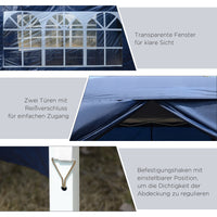 Pavillon 3x3m Pop-up Zelt Faltpavillon Pavillon Überdachung