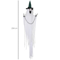 Halloween Geisterdeko Bewegbar Dekoration Batteriebetrieben
