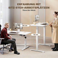 Stehpult Höhenverstellbar Computertisch Schreibtisch 140x70x116cm Tisch