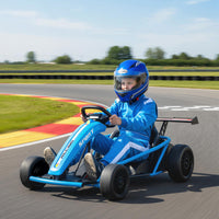 Kinder Elektrokart Gokart 24V Drift Kart Sanftanlauf Musik Hupe