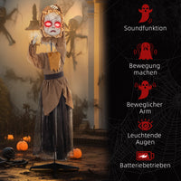 Halloween Animatronic Grusel Puppe Horrorpuppe Dekoration