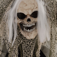 Halloween Animatronic Skelettgespenst 160cm Deko Skelett Geist