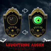 Halloween Deko Türglocke Horror-Auge Geräuschsensor Touchsensor Beweglich