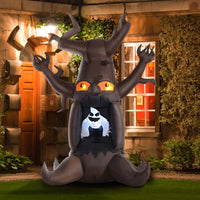 Halloween Aufblasbarer Baum Gespenst Garten Dekoration 240cm