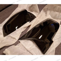 2x Spiegelkappen Gehäuse Glanz Schwarz F20 F21 F22 F30 F31 F32 F33 F36 E84
