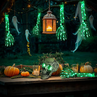Halloween Totenkopf Skelett Schädel Skeletthände Deko Partyzubehör
