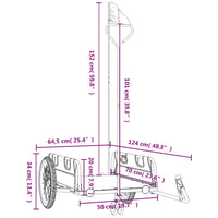Fahrrad Transportanhänger Lastenanhänger Cargo 45kg