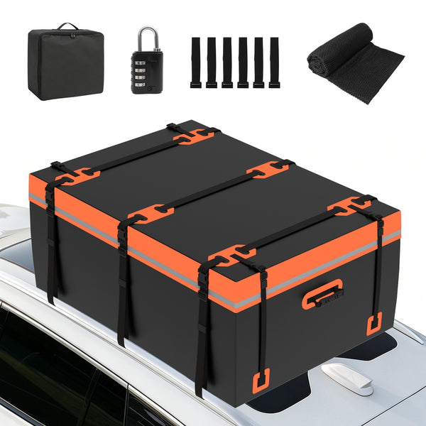 Dachbox Faltbar Dachträgerbox 600L Dachtasche Auto 840D