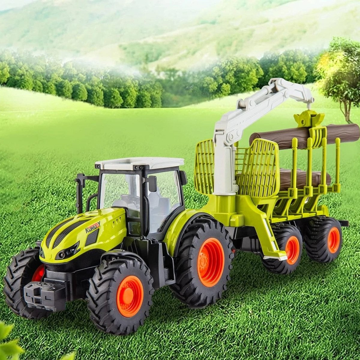 Ferngesteuerter Traktor Anhänger Spielzeug Elektrisch