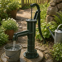 Handschwengelpumpe Gartenpumpe Gusseisen Schwengelpumpe Brunnen 7m