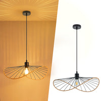 Pendelleuchte Schwarz Metall Vintage Deckenlampe Hängeleuchte Esstisch