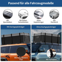 Dachbox Dachtasche Dachträgerbox Faltbar 600L Wasserdicht