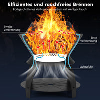Feuerschale Feuerstelle Feuerkorb 50x50x58cm Campingzubehör