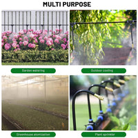 Bewässerungssystem 20m Gartenschlauch 360° Sprühdüsen Bewässerungsset
