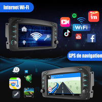 Autoradio 7 Zoll Android 15 Carplay GPS Bluetooth 2DIN Navigation Radio