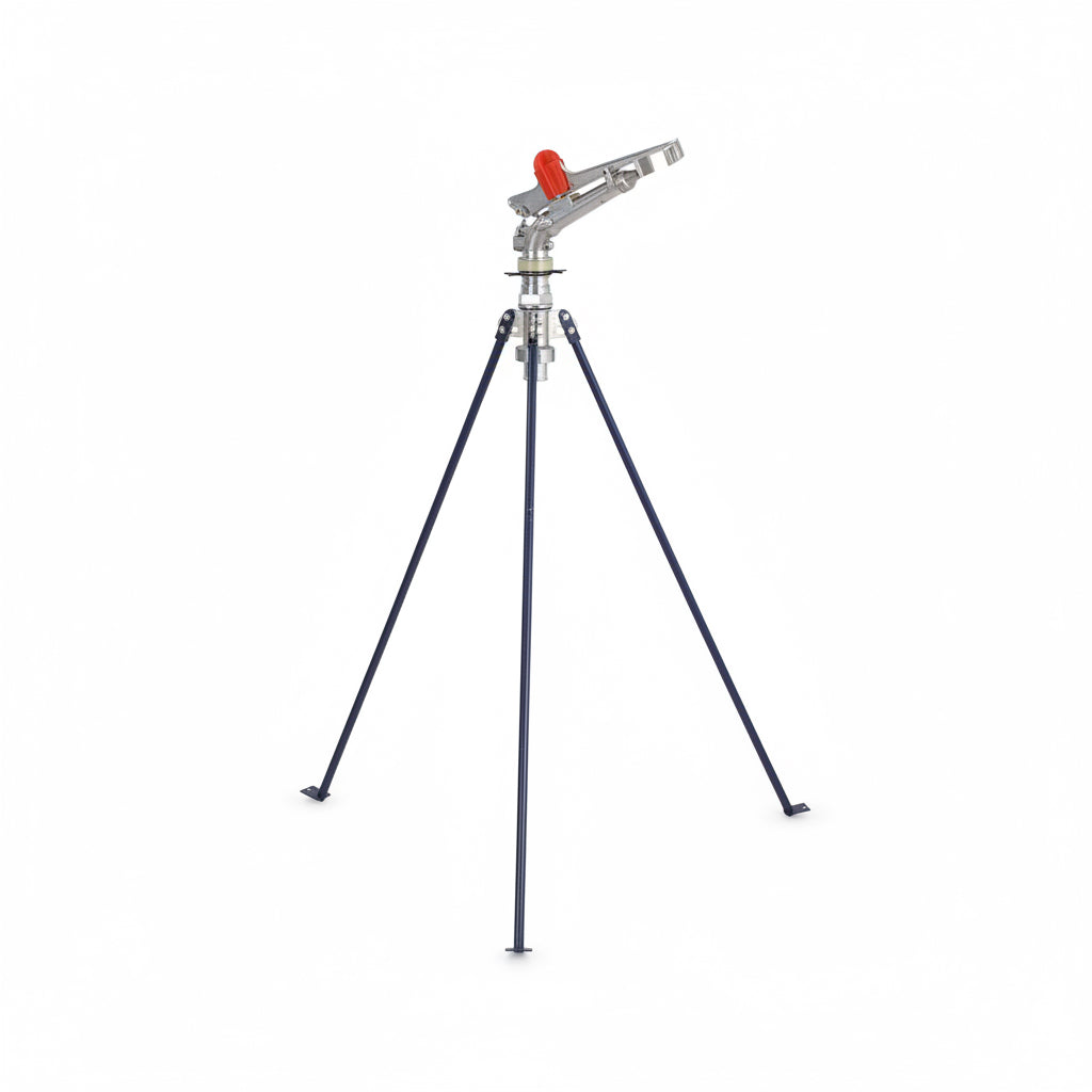 Feldberegner Impulsregner Stativ Sprinkler 2 Zoll Aluminium 34m Reichweite