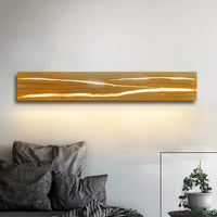LED Wandleuchte Holz Vintage Retro 360 Grad Drehbar Lampe Beleuchtung Leuchte