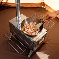 Holzofen Zeltofen Campingofen Outdoor Heizung Trekking Camping Herd