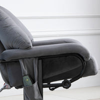 Massagesessel Hocker Fernsehsessel Drehbar Relaxsessel Sessel