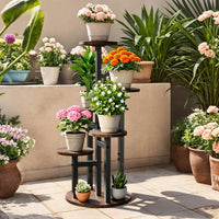Blumenständer Blumentreppe Pflanzenregal Metallregal