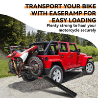 Motorradträger Rollerträger 2 Zoll Anhängerkupplung Heckträger Motor