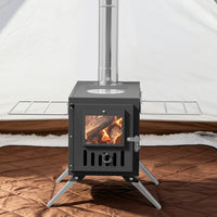 Zeltofen Zeltheizung Holzofen Camping Herdplatte Terrassenofen