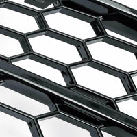 Stoßstange Nebelscheinwerfer für Audi A5 08-11 Wabengitter Grill Abdeckung