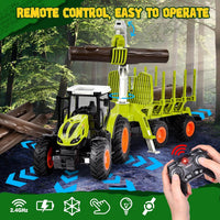 Ferngesteuerter Traktor Anhänger Spielzeug Elektrisch