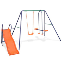 Spielturm Rutsche Schaukelset Outdoor Spielgerät