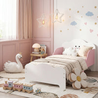 Kinderbett 140x70cm Kleinkindbett Lattenrost Bett Kinderzimmer