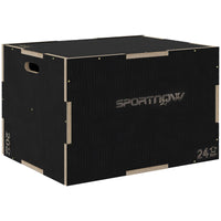 3in1 Plyo Box Sprungbox Holz Plyometric Box Jump Training Crossfit