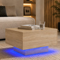 LED Couchtisch Sofatisch Beistelltisch Beleuchtung Tisch