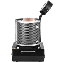 Goldschmelzofen Digital 1150°C 3kg Keramiktiegel 1350W Schmelzofen PID